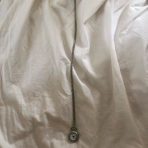 Cute pocketwatch style clock necklace